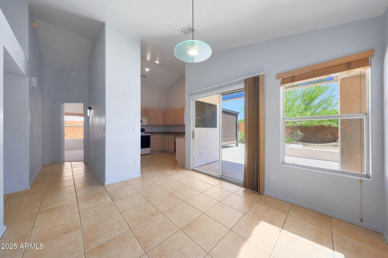 Hallway to primary bedroom