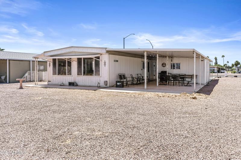 Deep Covered Back Patio