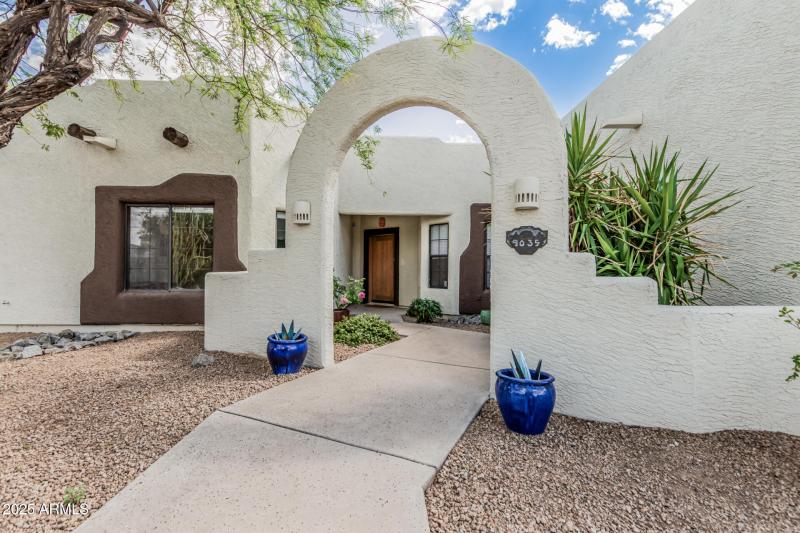 Inviting Front Entry