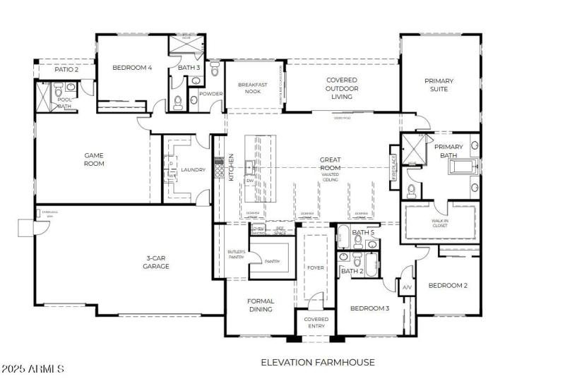 5919 E Corrine - Floorplan