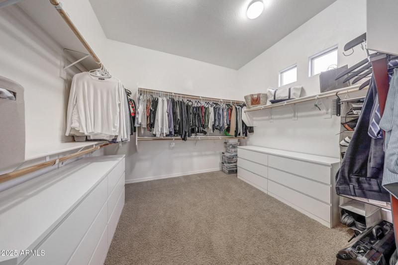 Primary Walk-in Closet