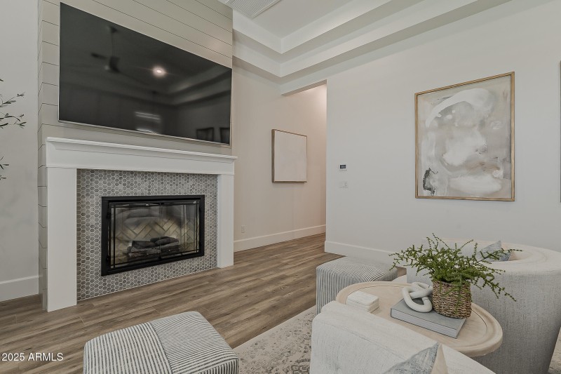 Fireplace in Owners' Suite