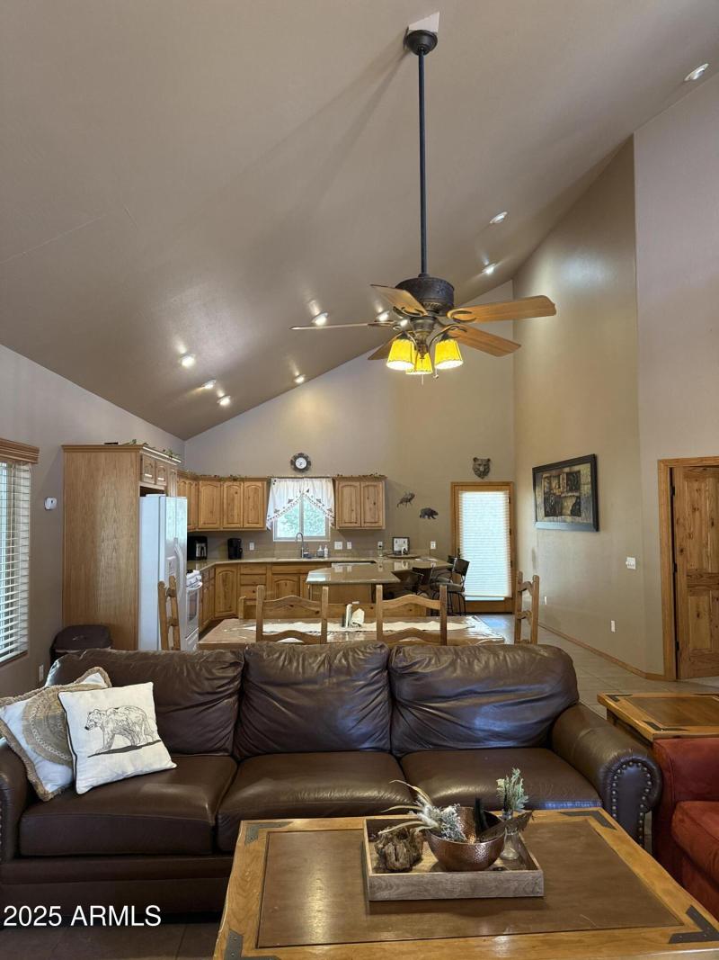 View into Kitchen from Family Room