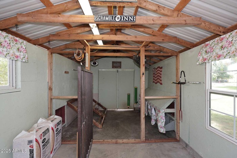 Chicken Coop-Interior