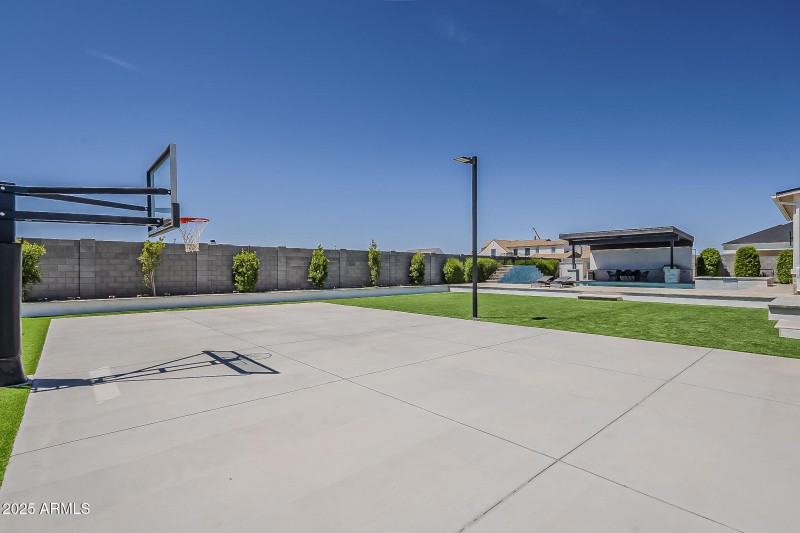 Your own sport court- Yippee!