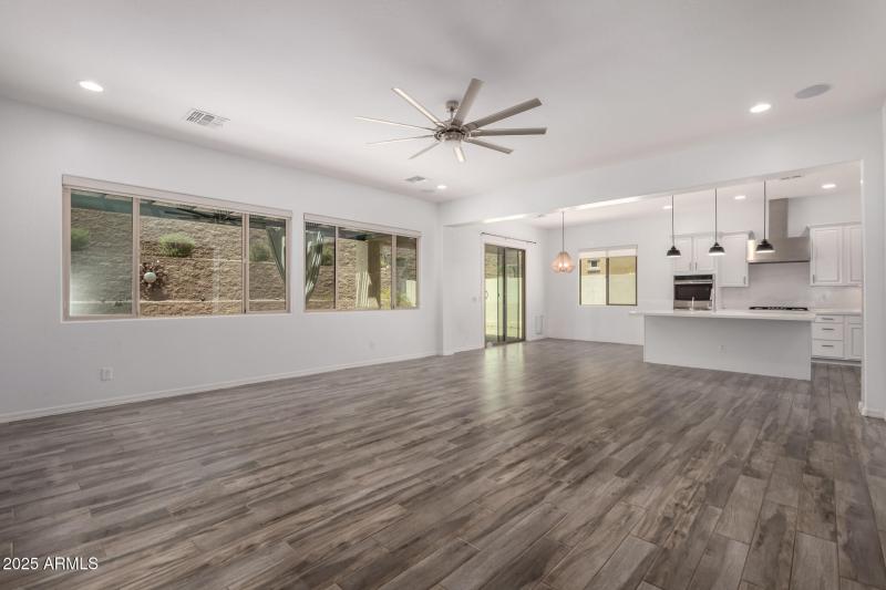 Great Room w/large windows