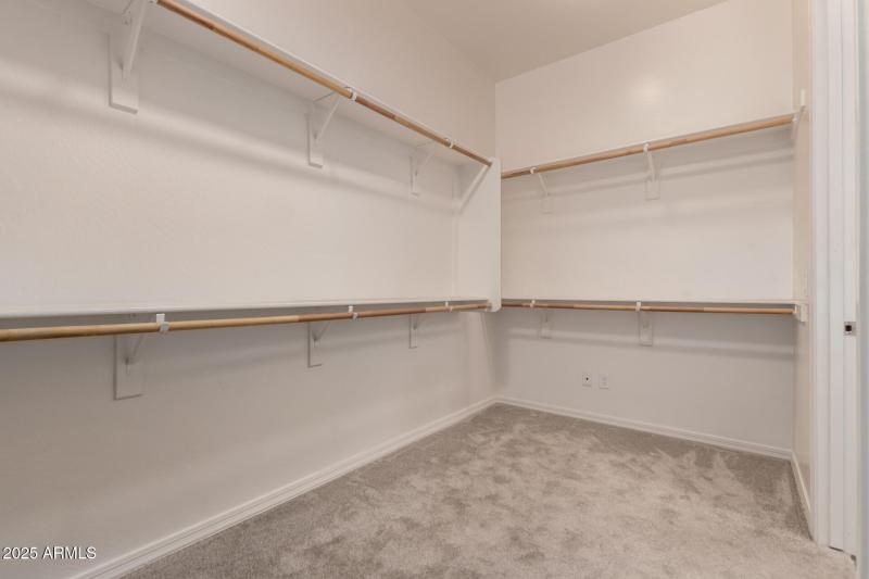 Large closets