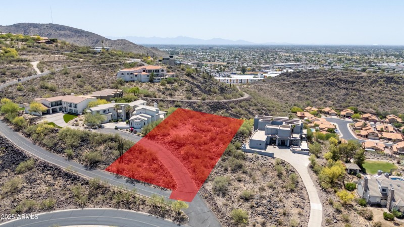 Aerial View w/ Estimated Lot Lines