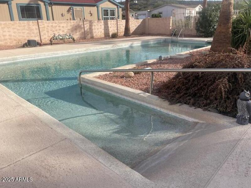 Pool with Ramp