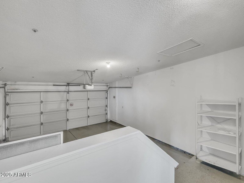 a 113 n oversized garage with attic stor