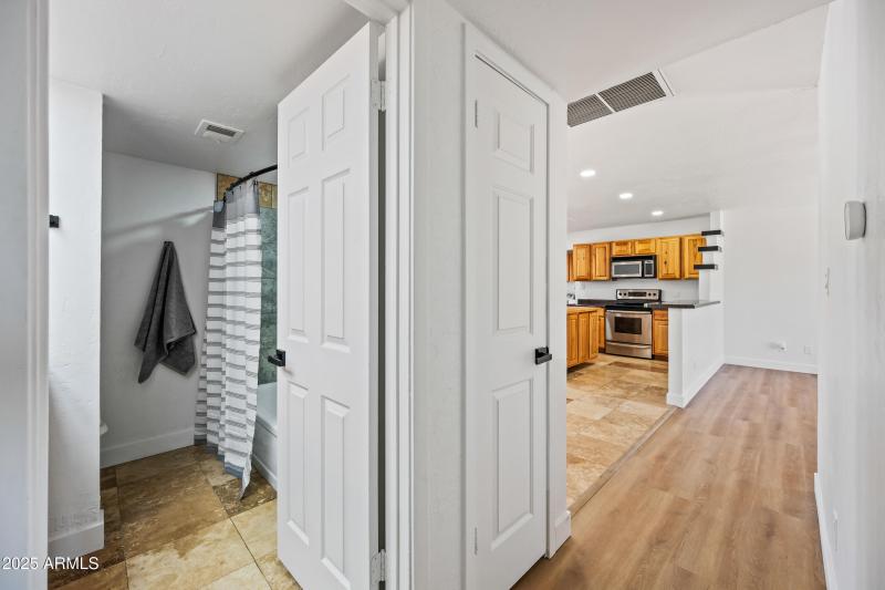 Hall to Guest Bathroom