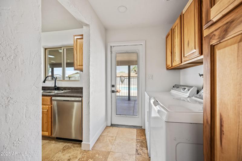 Laundry Room & Kitchen