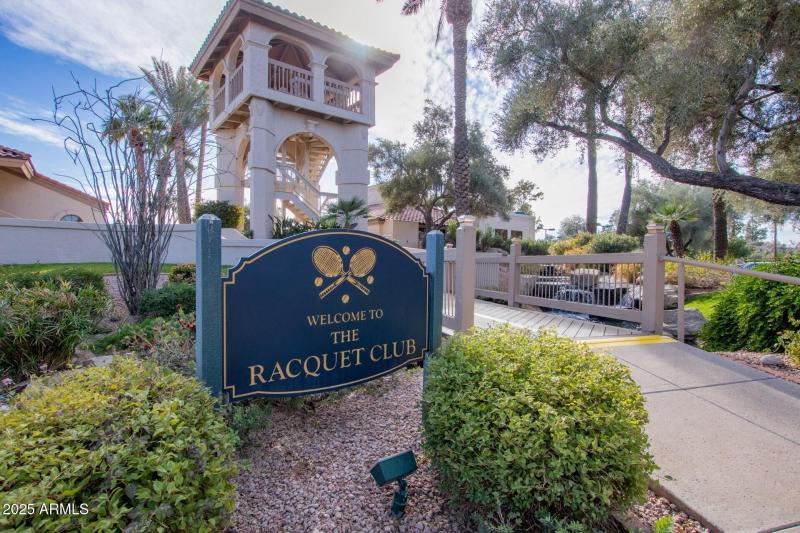 Racquet Club Club Enterance