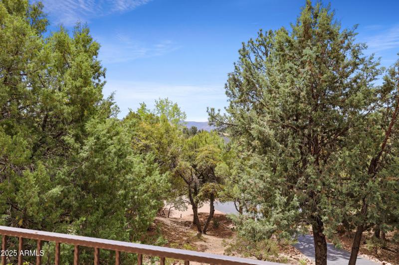 Filtered Mountain Views From Deck