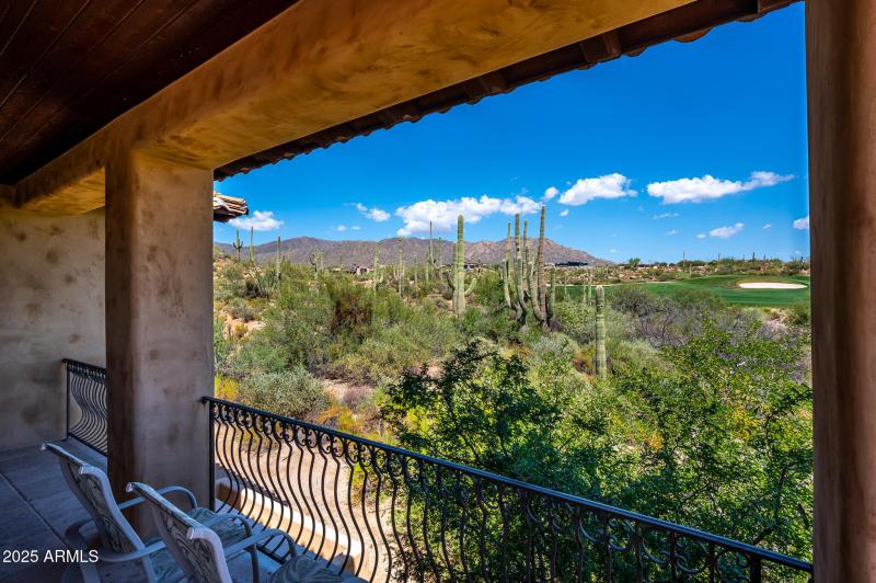 Guest house patio views