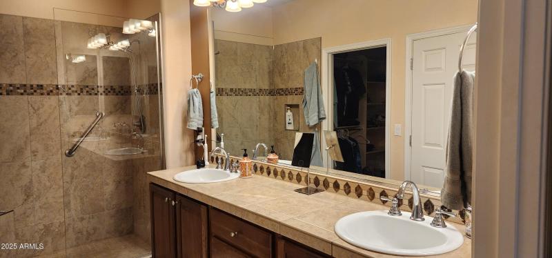 Owner suite bathroom