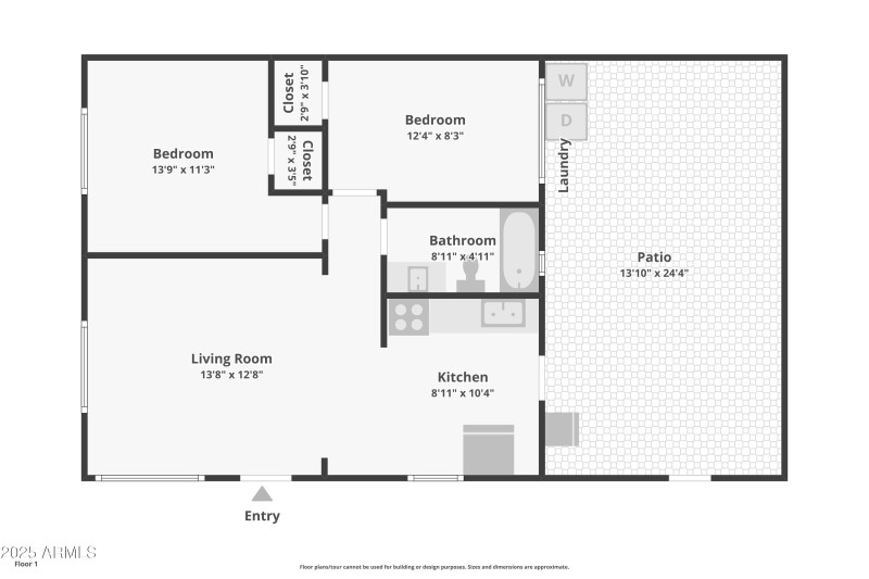 Unit #C - Floor Plan