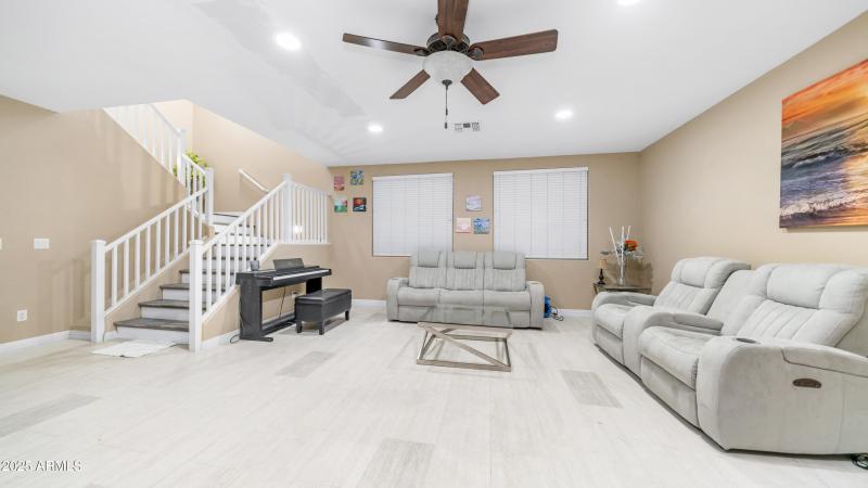 Basement Movie or Game Room