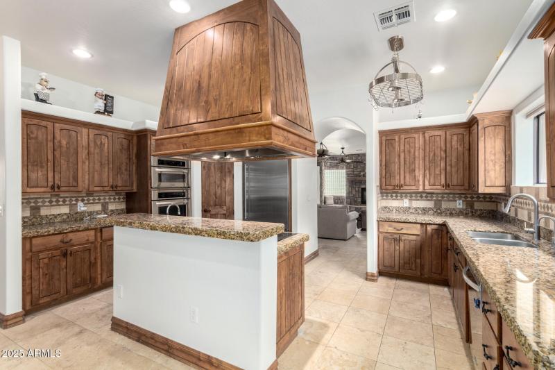 Chef’s Kitchen With Double Ovens