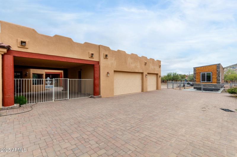 Spacious Three-Car Garage