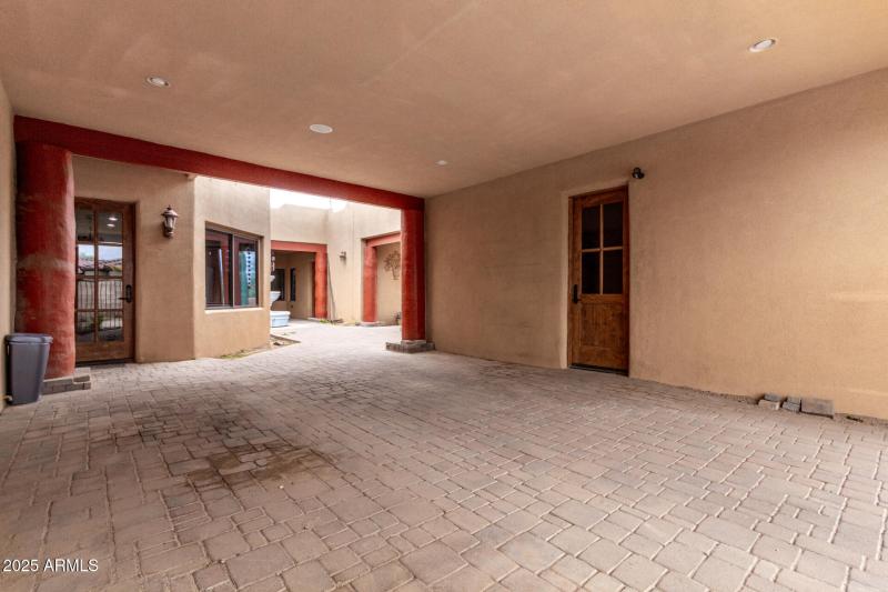 Courtyard Entry from Carport