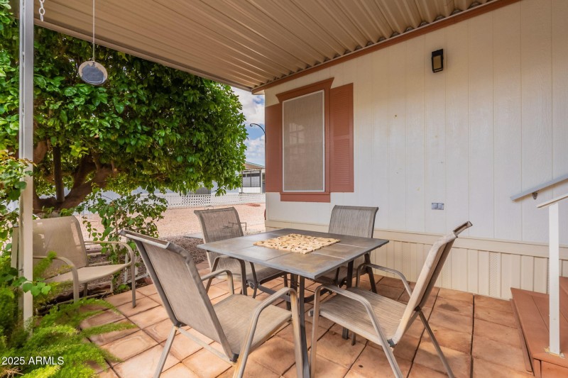 Private Covered Patio
