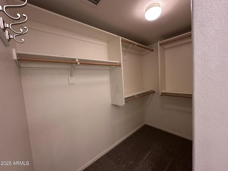 Primary Walk In Closet