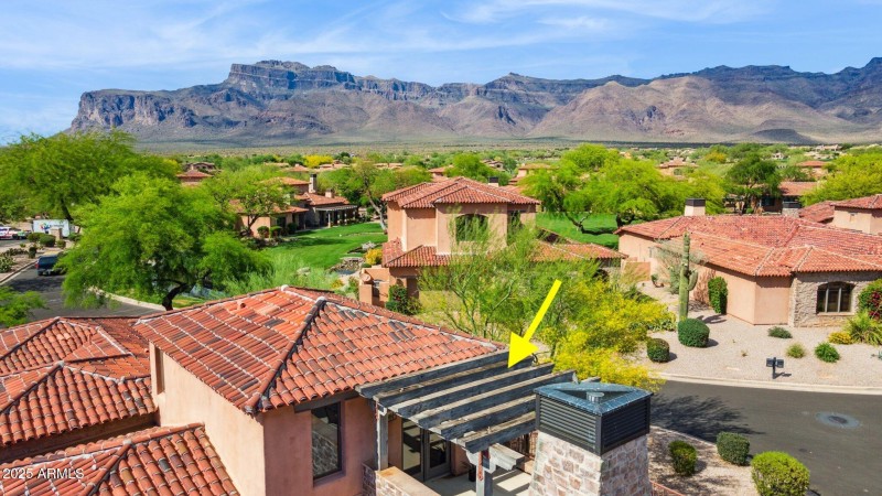 Enjoy Mountain Views from Upstairs Patio