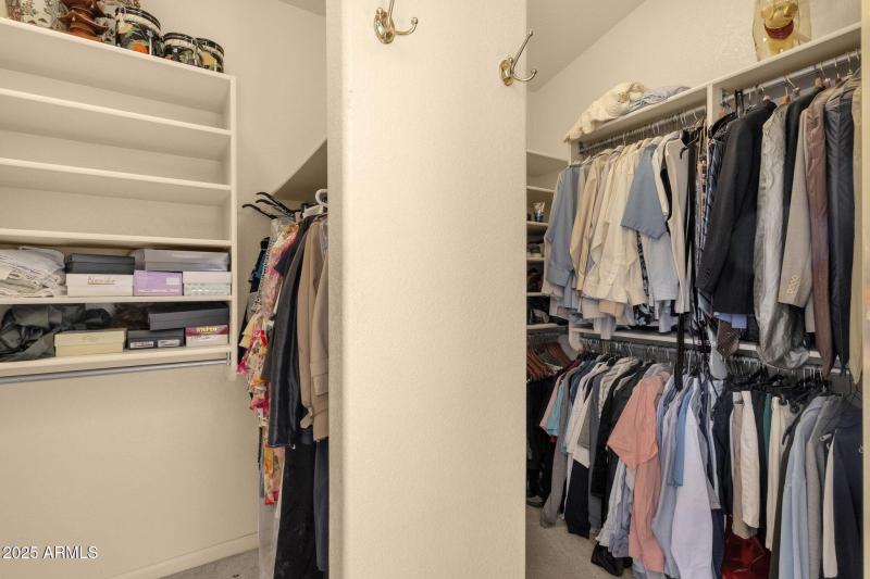 Master closet