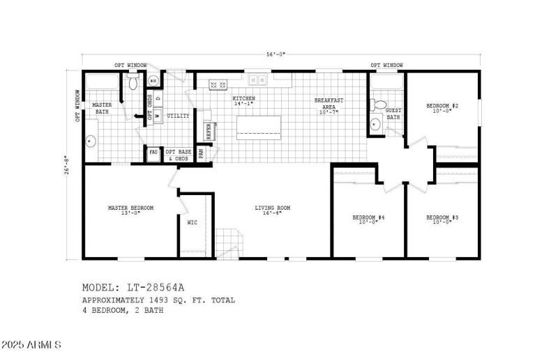 LS28564A Floor Plan