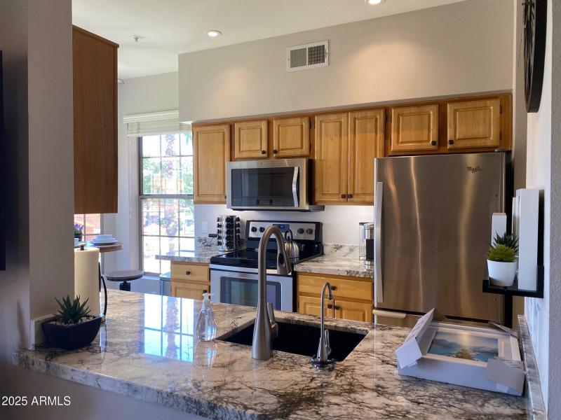 Stainless Galley Kitchen