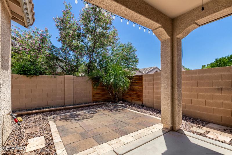 Covered and Extended Patio