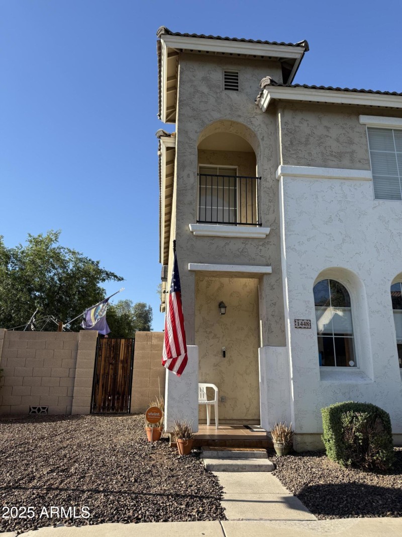 front side corner lot