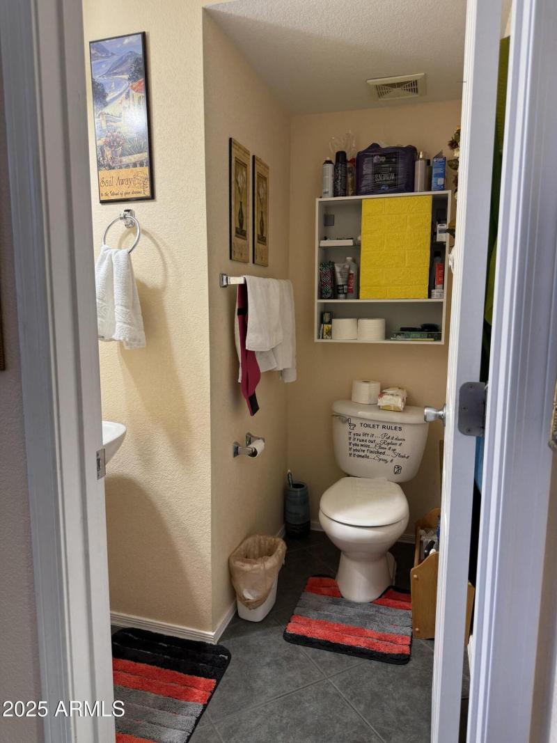 Half bath downstairs