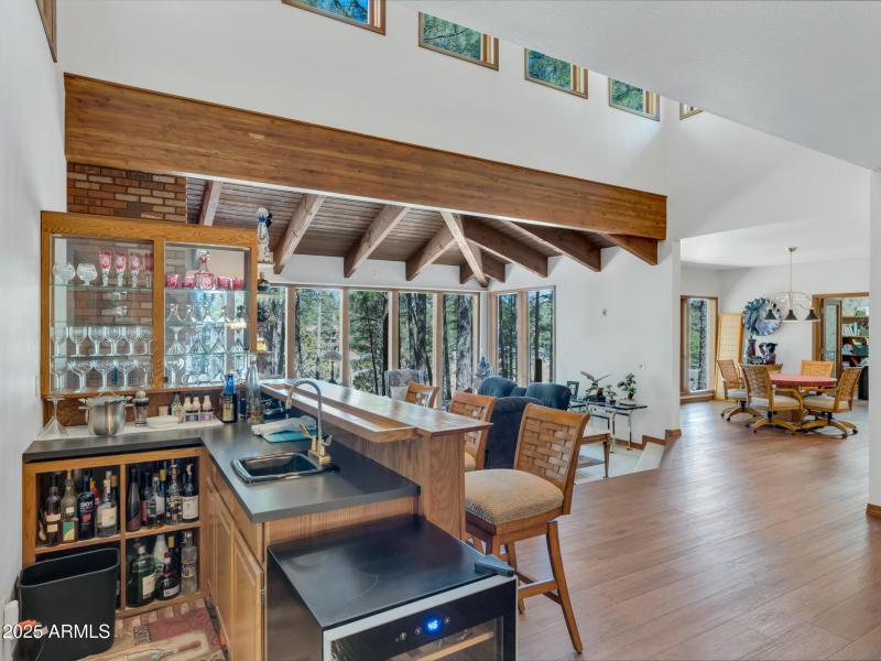 Great Room with Wet Bar