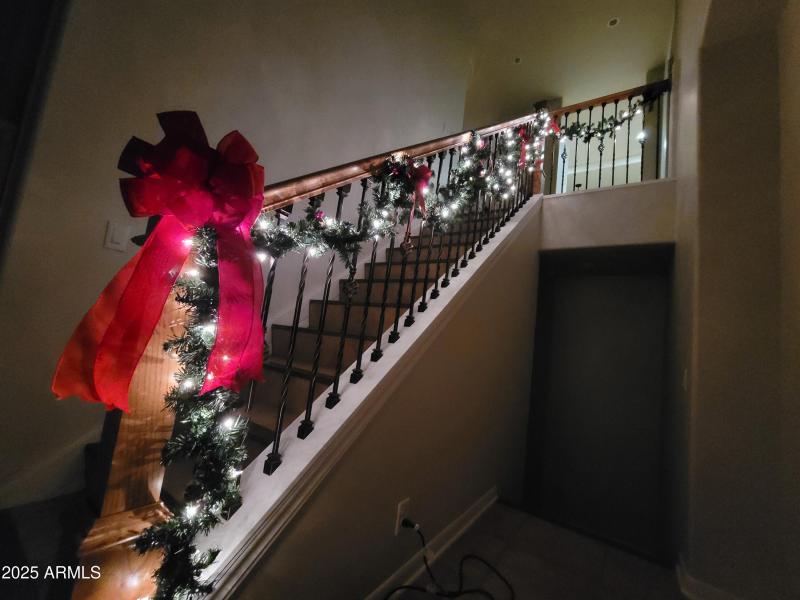 139th Place Xmas pic foyer