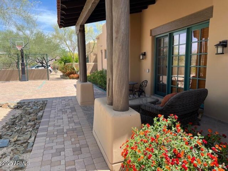 Basketball Court Side Door