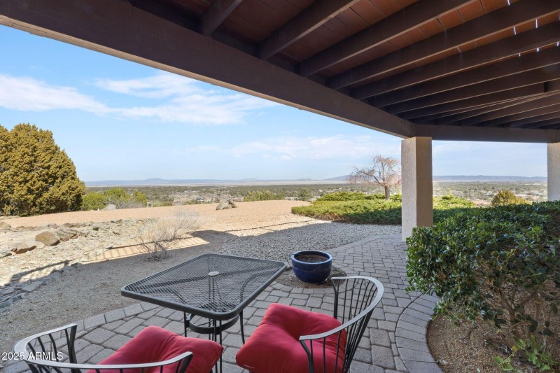 LOWER LEVEL PATIO VIEW