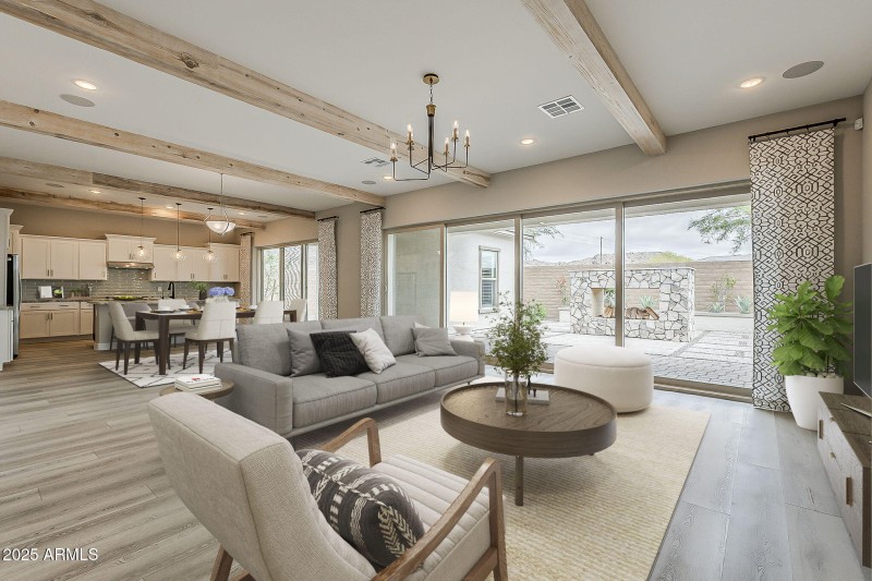 Great Room (Virtual Staging)