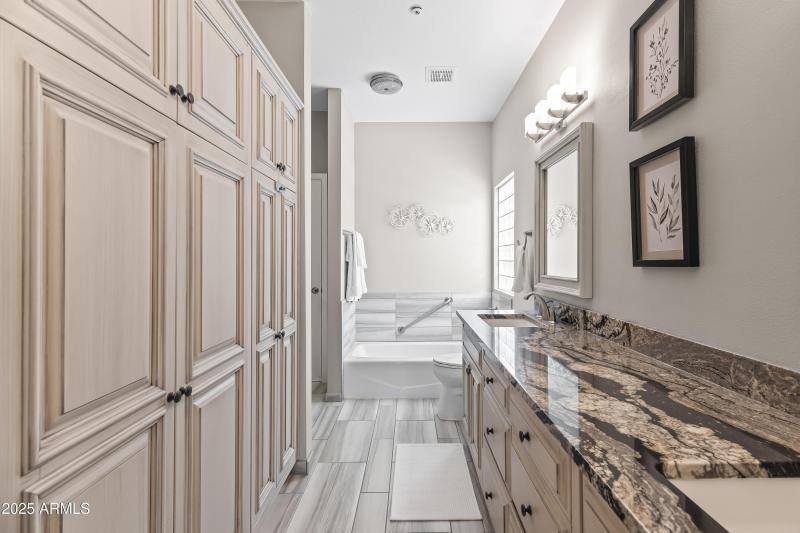 PRIMARY BATHRM - SOAKING TUB