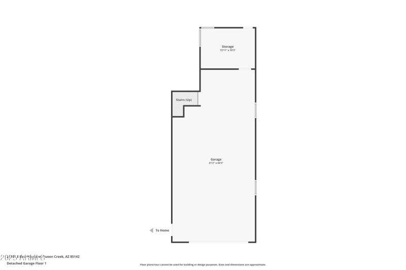 Floor Plan - Detached RV Garage