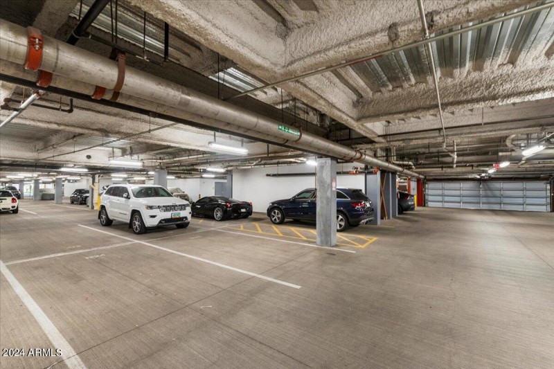 2 parking spaces 1224 & 1225