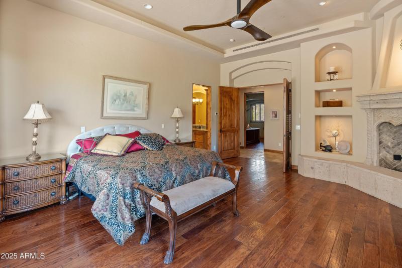 Fireplace and niches