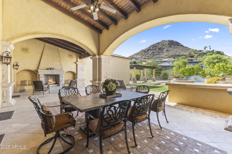 Back patio