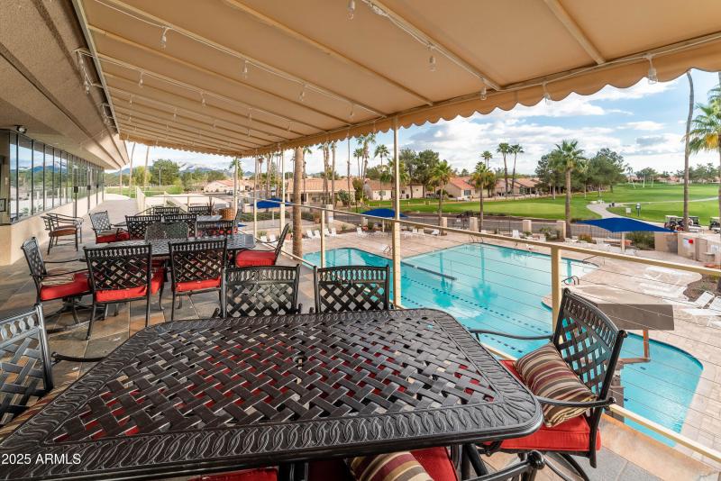 10.0 Outdoor Dining with Pool Views