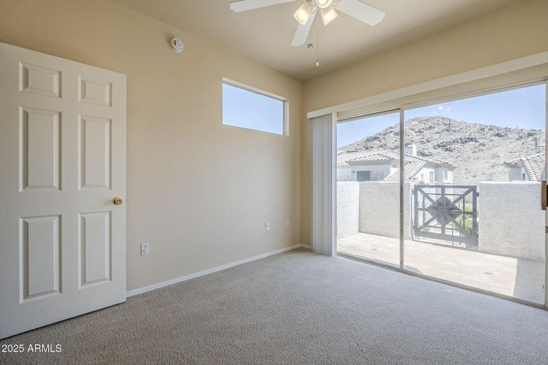 Bedroom 2 with patio