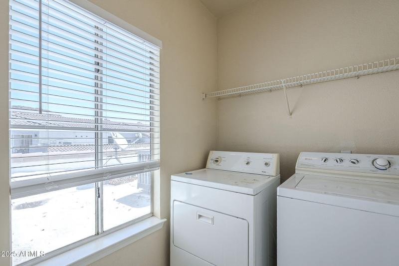Laundry area