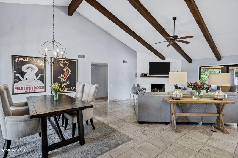 Vaulted Beamed Ceilings