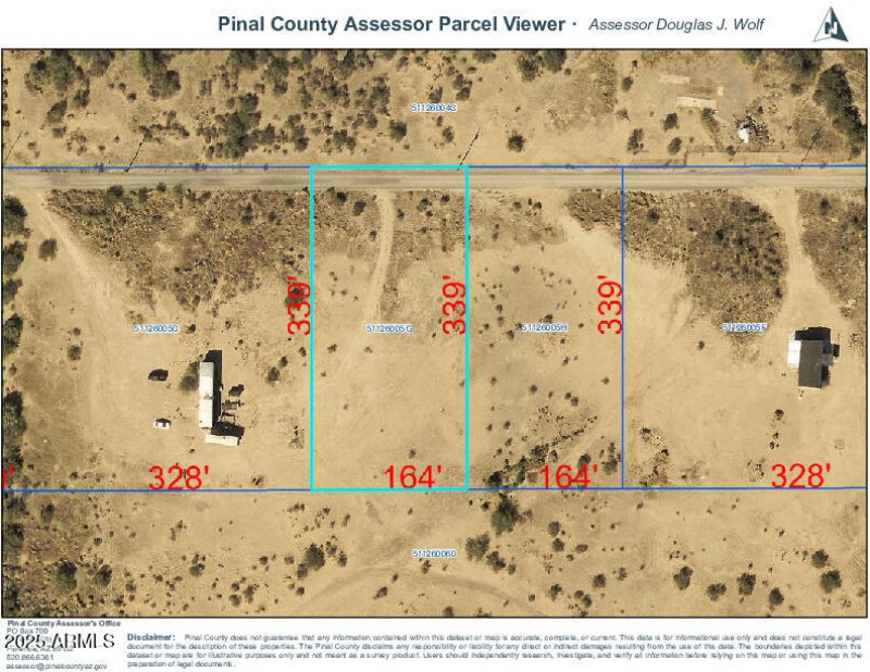 Assessor aerial w dimensions