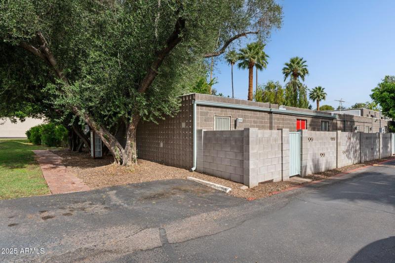 Rare end unit with fenced rear yard